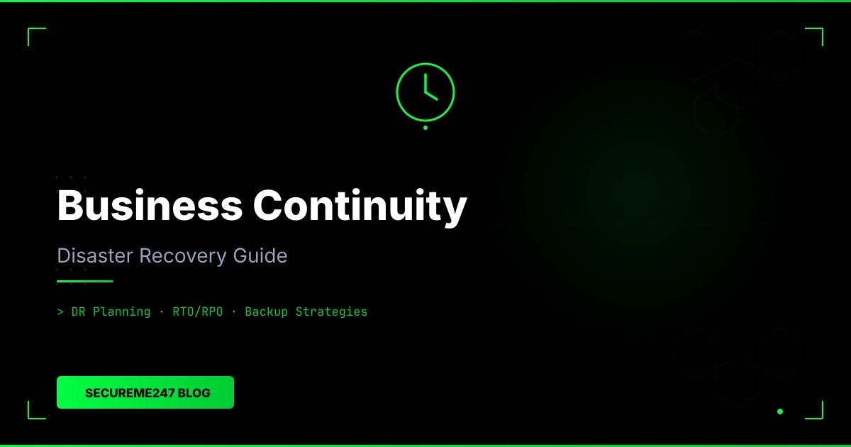 Business Continuity and Disaster Recovery Planning: A 2026 Guide for Northern Virginia Businesses