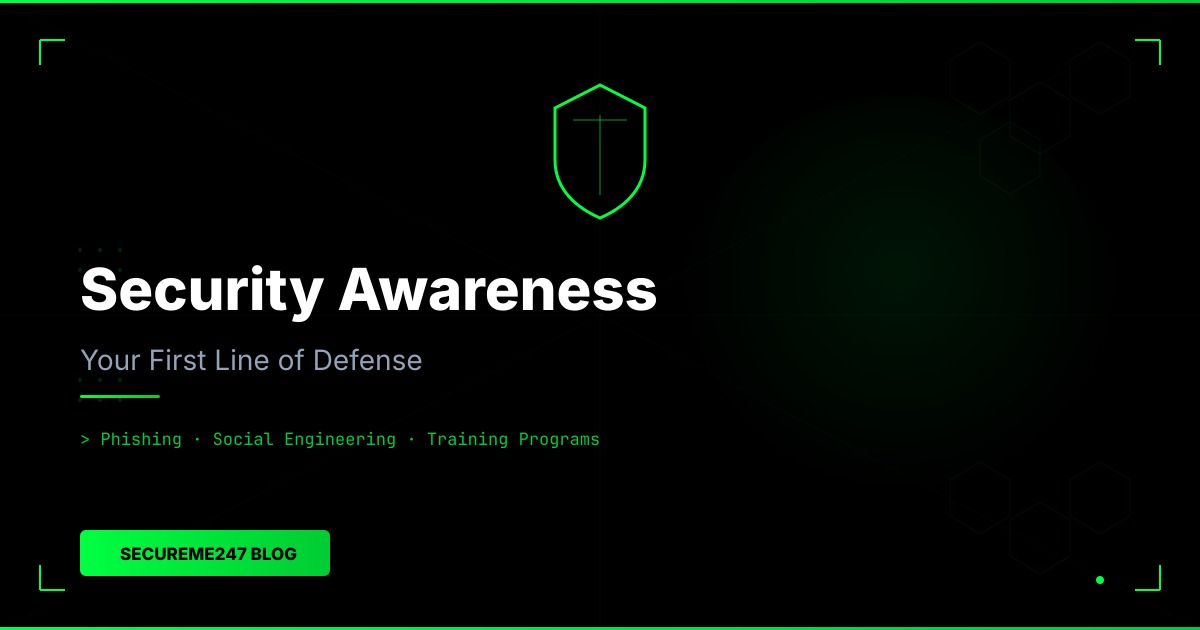 Security Awareness Training: Your First Line of Defense Against Cyber Threats