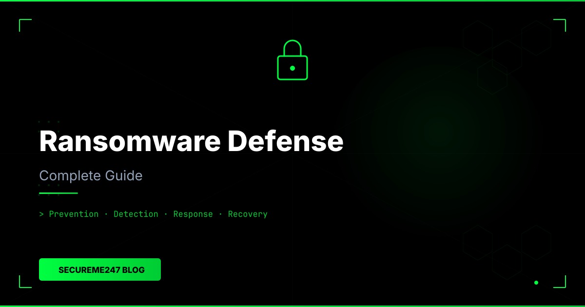 The Complete Ransomware Defense Guide for 2026